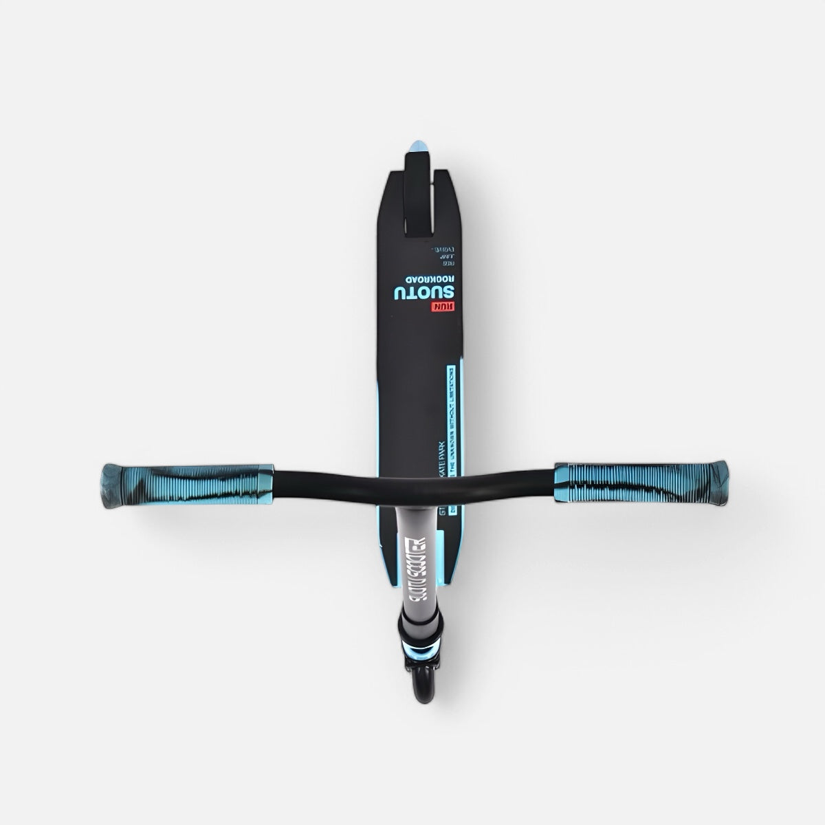 STUNTSTEP ZWART/BLAUW